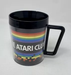 The Atari Club Video Vintage Game Mug - Made in U.S.A. 1980s 2600 System RARE - Picture 1 of 6