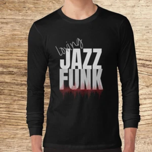 Jazz Funk Logo American Long Sleeve T-Shirt Funny Size S to 5XL - Picture 1 of 6