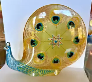 Abraham Palatnik Lucite Peacock Snail MidCentury Modern 70s MCM - Picture 1 of 6