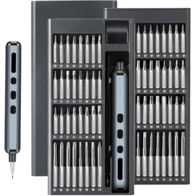 68 in 1 Precision Electric Screwdriver Set Cordless Phone Repair Tool Kit w/ LED - Image 1 of 4