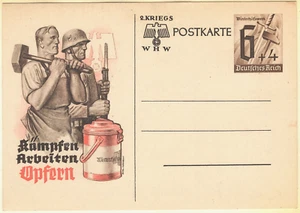 Alemania 1940 postal papelería mi# p291 en muy buen estado - Imagen 1 de 2