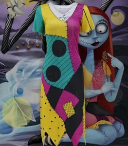 Cosplay The Nightmare Before Christmas Sally Costume Outfit Party Suit Halloween - Picture 1 of 6