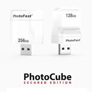 New Photofast Photocube SE iPhone Auto Charging Backup USB 3.1 128GB 256GB - Picture 1 of 3