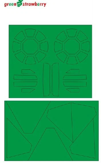 Verde Fragola AM5 1/72 Star Wars Primo Ordine Forze Speciali Tie Starfighter' M - Immagine 1 di 1