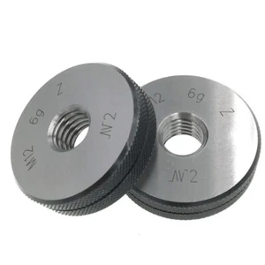 Thread Ring Gage M12 X 1.75 6g Threaded Ring Gauge GO NOGO ISO Metric M12x1.75 - Picture 1 of 5