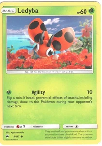 Ledyba - SM - Burning Shadows 9/147 - Common - NM Pokémon TCG - Picture 1 of 2