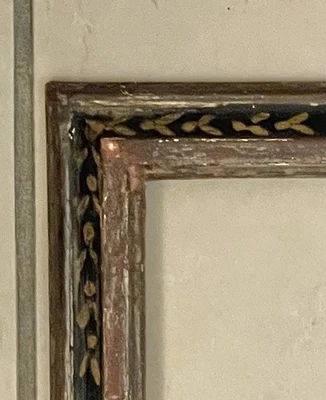 "MARCO DE FOTOS MAX KUEHNE ORO NEGRO DORADO ARTESANÍAS AJUSTADOS ANTIGUOS 13""x16""" Foto 1 de 4