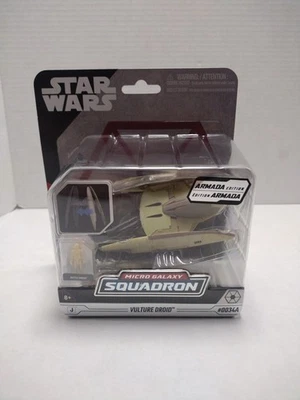 Star Wars Micro Galaxy Squadron Vulture Droid Armada Edition #0034A Novo Selado - Imagem 1 de 4