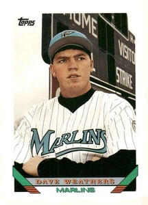 1993 Topps #739 Dave Weathers - Picture 1 of 2