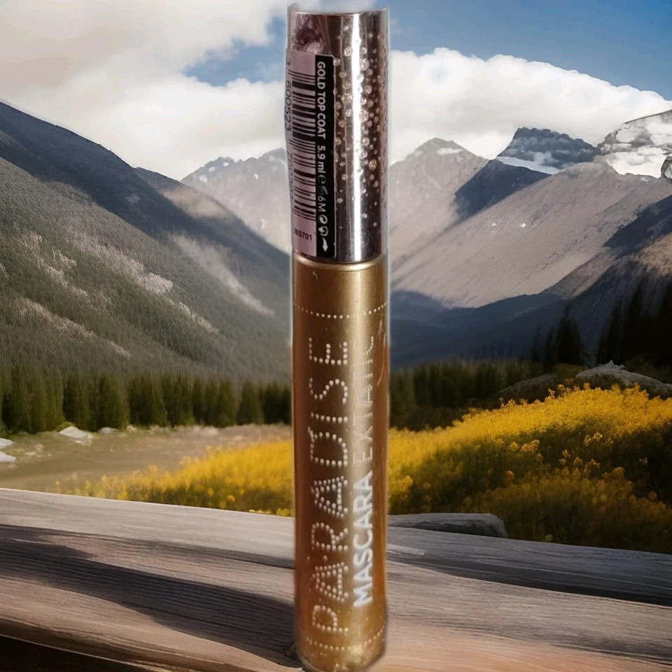 Loreal Electric Nights Paradise Top Coat Gold 5 9ml