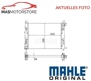 KÜHLER WASSERKÜHLER MOTORKÜHLER MAHLE ORIGINAL CR 2166 001S P NEU - Picture 1 of 5