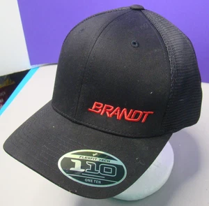 Gorra Brandt Flexfit Tech 110 Negra Autoridad Portuaria Ajustable Snapback Camionero - Imagen 1 de 13
