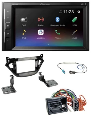 Pioneer DAB MP3 2DIN Bluetooth USB Autoradio für Opel Adam Corsa E 2017-2019 - Bild 1 von 4