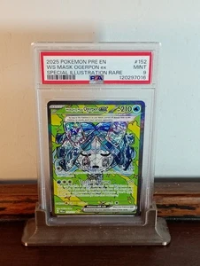 Wellspring Mask Ogerpon EX - Prismatic Evolution no 152 - PSA Mint 9 - Picture 1 of 2