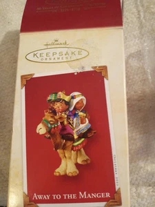 Hallmark Away To The Manger Keepsake Ornament 3 Wise Men Camel QXG8669 VTG 2003 - Picture 1 of 3