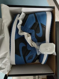 Nike Air Jordan 1 Retro High OG Dark Marina Blue UK10 EU45 - Picture 1 of 6