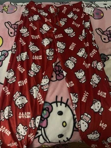 Hello Kitty Pajama Pants Large NWT - Picture 1 of 3