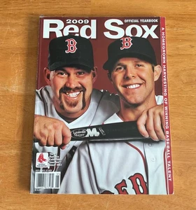 Boston Red Sox 2009 MLB Baseball Fenway Park Official Yearbook Pedroia Youkilis - Picture 1 of 2