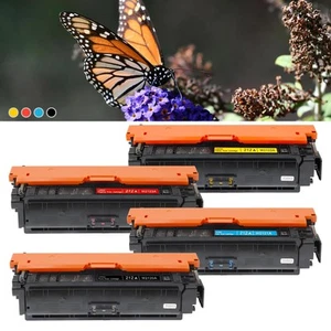 Lot de 4 cartouches de toner 212A, noir, cyan, magenta, jaune pour HP Color Laserj... - Photo 1/6