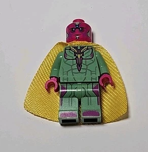 LEGO Super Heroes Vision Dark Azure Spot Minifigure - sh0178 - Set 76032 VG - Picture 1 of 3