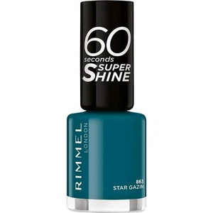 Rimmel London 60 Seconds Super Shine Nail Polish - 863 Star Gazin (PACK OF 2) - Picture 1 of 5