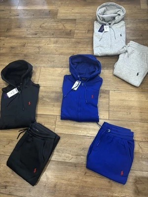 Polo Ralph Lauren Sweatsuit Tracksuit Hoodie Joggers SLIM - Image 1 of 4