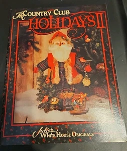 Kit Figura Papá Noel The Country Club Holidays II Julies Casa Blanca Originales Vinta - Imagen 1 de 8