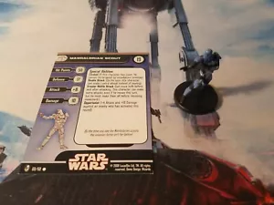 Star Wars Miniature Knights of the Old Republic 60 Mandalorian Scout - Foto 1 di 1