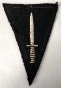 50er Jahre Belgien 2. Kommando Bataillon Special Operation Force Abzeichen Patch - Bild 1 von 2