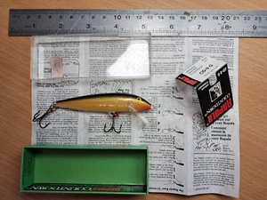 Vintage Rapala Countdown CD-9 G Gold Fishing lure 1987 Made in Finland - Picture 1 of 17