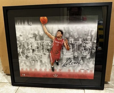 姚明 - Upper Deck UDA 正品证书亲笔签名签名大满贯照片框签名签名签名 — 第 1/4 张图片