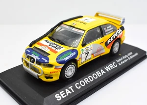 Modellino auto rally scala 1:43 Seat Cordoba WRC diecast modellismo collezione - Foto 1 di 3