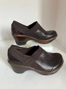 JBU by Jambu Women's Sedona Brown Clogs Sport Wedge Design Size 6.5M - Picture 1 of 6