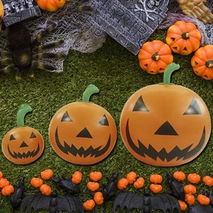 Inflatable Pumpkin Ball Halloween Pumpkin Decoration,Pumpkin Prop Orange,Cute - Picture 1 of 19
