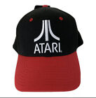 Brand New Atari Old School Gamer Baseball Style Snapback Cap Hat Black And Red
