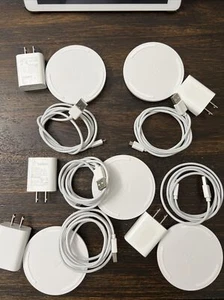 Belkin BOOSTCHARGE 10W Fast Wireless Charging Pad (LOT OF 5) White USED - Picture 1 of 6