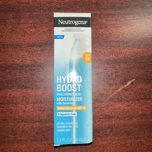 Neutrogena Hydro Boost Gesichtsfeuchtigkeitscreme Breitspektrum mit LSF 50 1,7 Oz 6/26 - Bild 1 von 1