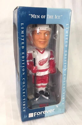 Bobblehead, Brett Hull, Detroit Red Wings, Forever Collectibles, Men Of The Ice - Image 1 of 4
