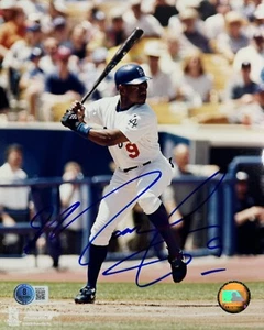 MARQUIS GRISSOM SIGNED AUTOGRAPHED LOS ANGELES DODGERS 8x10 PHOTO BAS BQ26210 - Picture 1 of 1