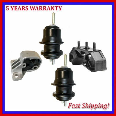 Motor y transmisión 3,6 L H6 para Subaru Legacy Outback 2015-2019 Juego de montaje 4 piezas Foto 1 de 4