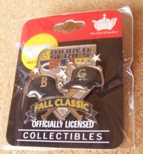 2007 Boston Red Sox Colorado Rockies WS W.S. World Series lapel pin Am