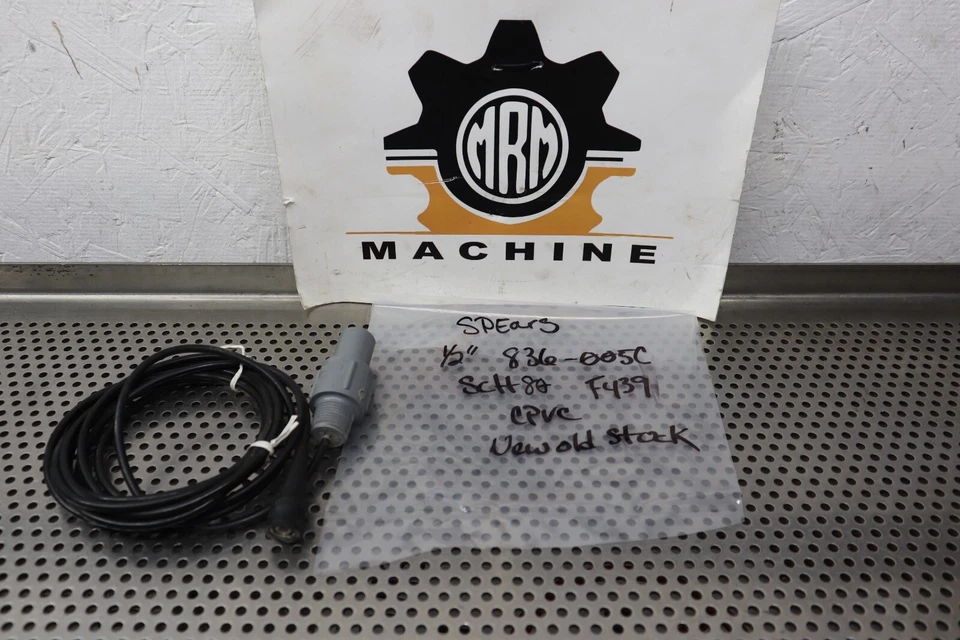 SPEARS 1/2" 836-005C SCH80 F439 CPVC Fitting & Cable New Old Stock See All Pics - Image 1 of 4
