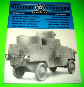 Military Vehicles Magazine May/June 1999 Die Cast Models - Imagen 1 de 3