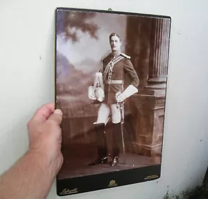 More details for large lafayette cabinet photograph british dragoons military man