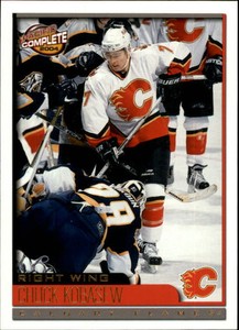 2003-04 Pacific Complete Calgary Flames Hockey Card #558 Chuck Kobasew
