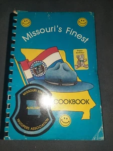 Missouri's Finest Cookbook Auxiliary State Troopers Association 1988 - Picture 1 of 6