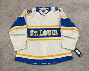 St Louis Blues MIC Fanatics Pro Authentic Winter Classic 2025 Jersey 56 - Imagen 1 de 13