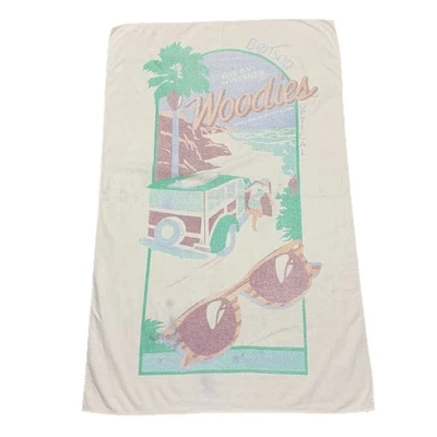 Ray Ban Странник Woodies солнцезащитные очки Benson оптический пляж полотенце винтажный редкая - Изображение 1 из 4