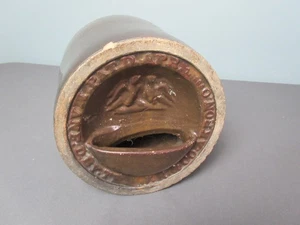 Antique W.R. & Co Akron Ohio Stoneware Chicken Waterer - 1885 - Marked - i5 sb - Picture 1 of 15