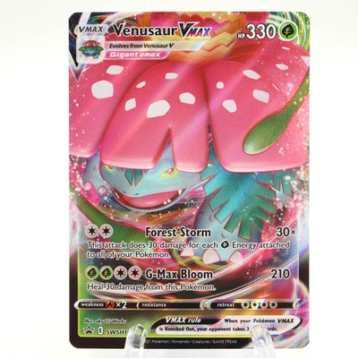 Venusaur VMAX SWSH102 SWSH: Sword & Shield Promo Cards Holo Regular NM/M - Image 1 of 4
